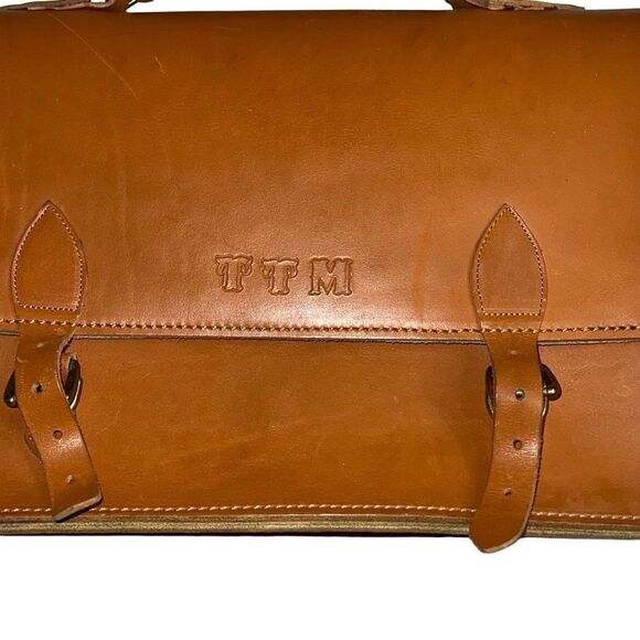 BIMBI Leather briefcase - Picture 3 of 10